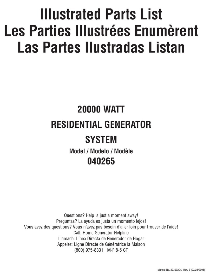 Briggs & Stratton 40265 Setup guide