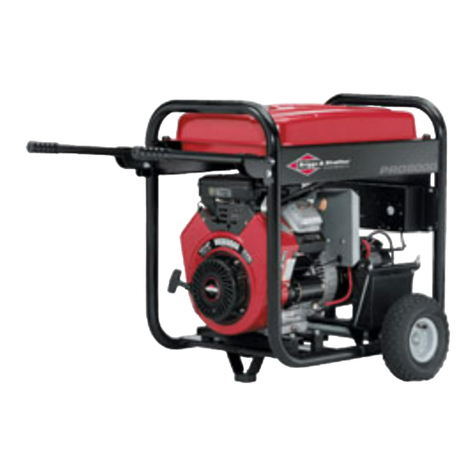 Briggs & Stratton PRO8000 01934 User manual