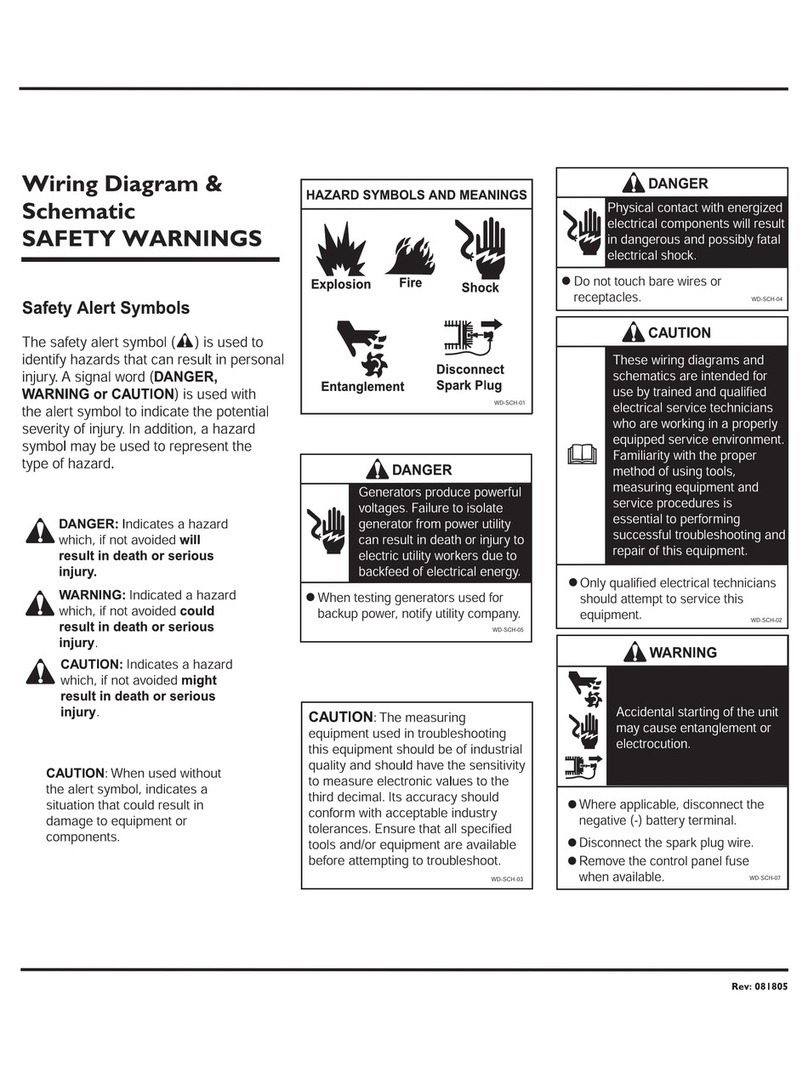 Briggs & Stratton 30254 Wiring diagram