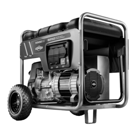 Briggs & Stratton 30424 Illustrated parts list