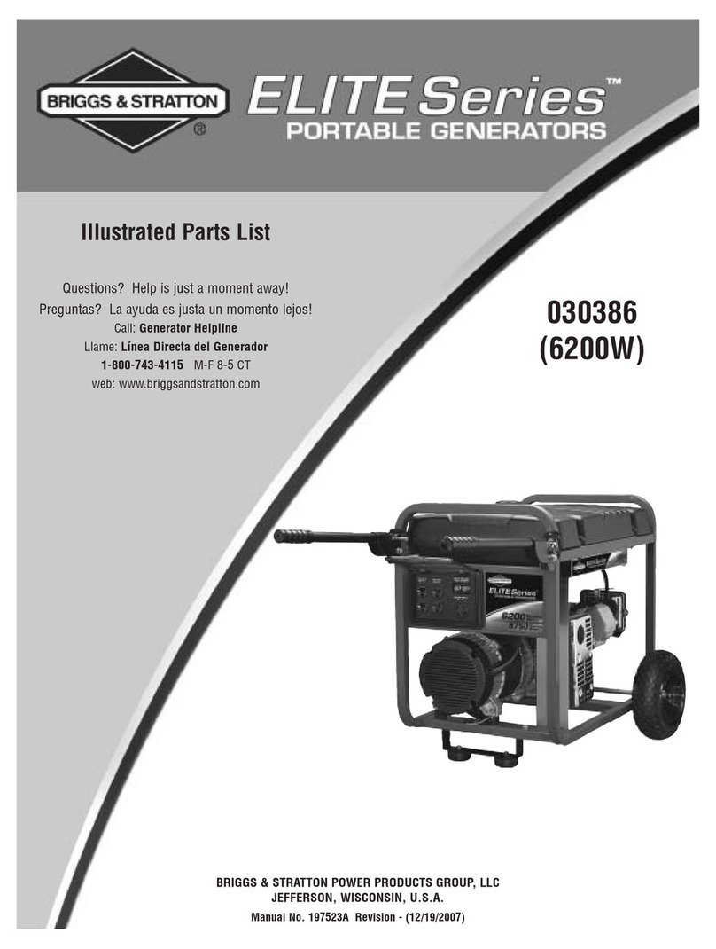 Briggs & Stratton 30386 Setup guide