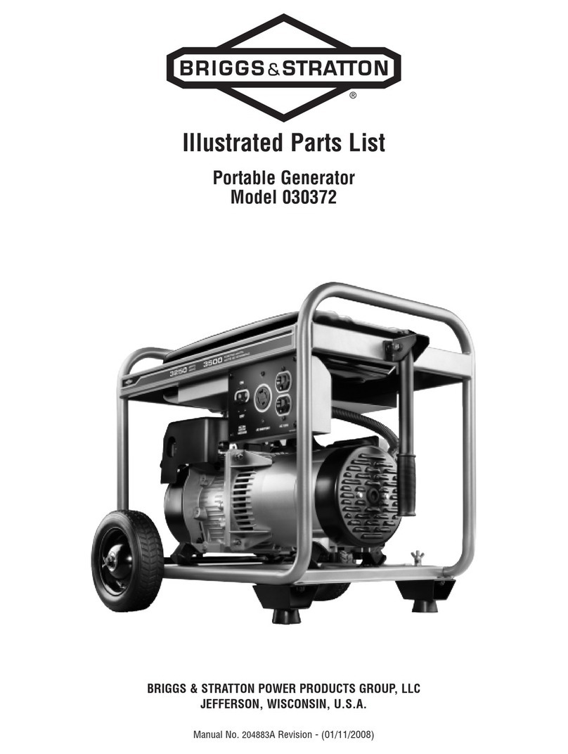 Briggs & Stratton 30372 Setup guide