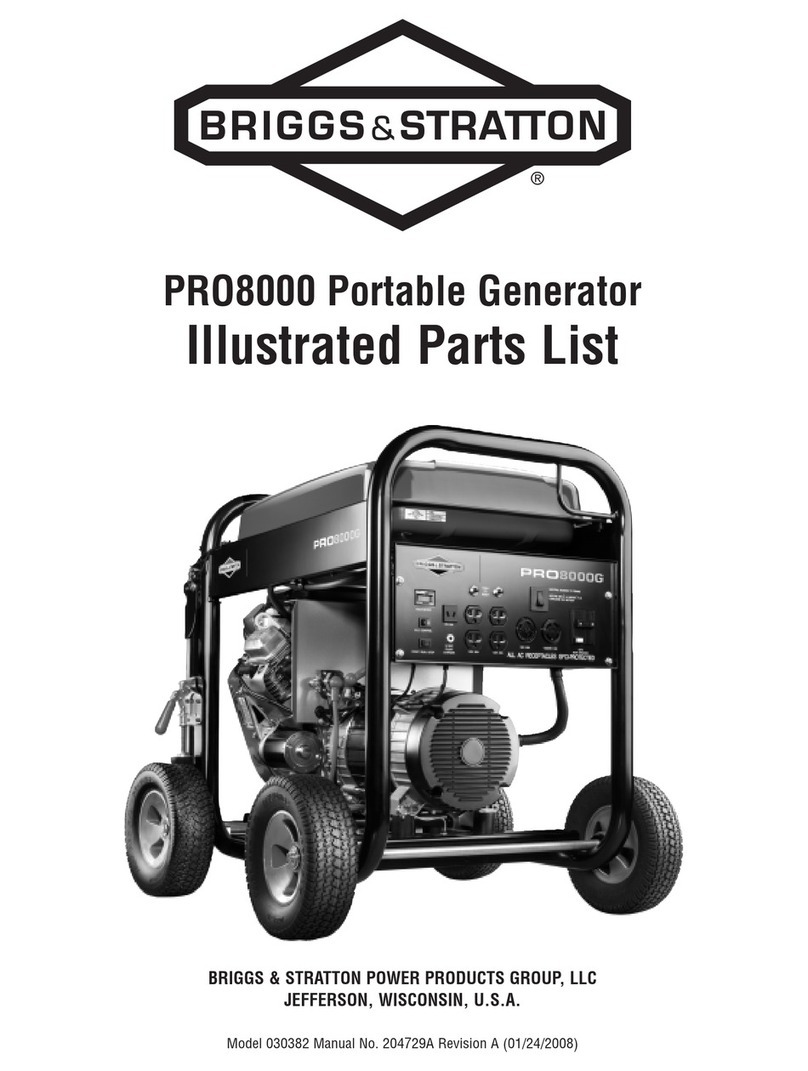 Briggs & Stratton PRO8000 Setup guide Briggs & Stratton PRO8000 Setup guide