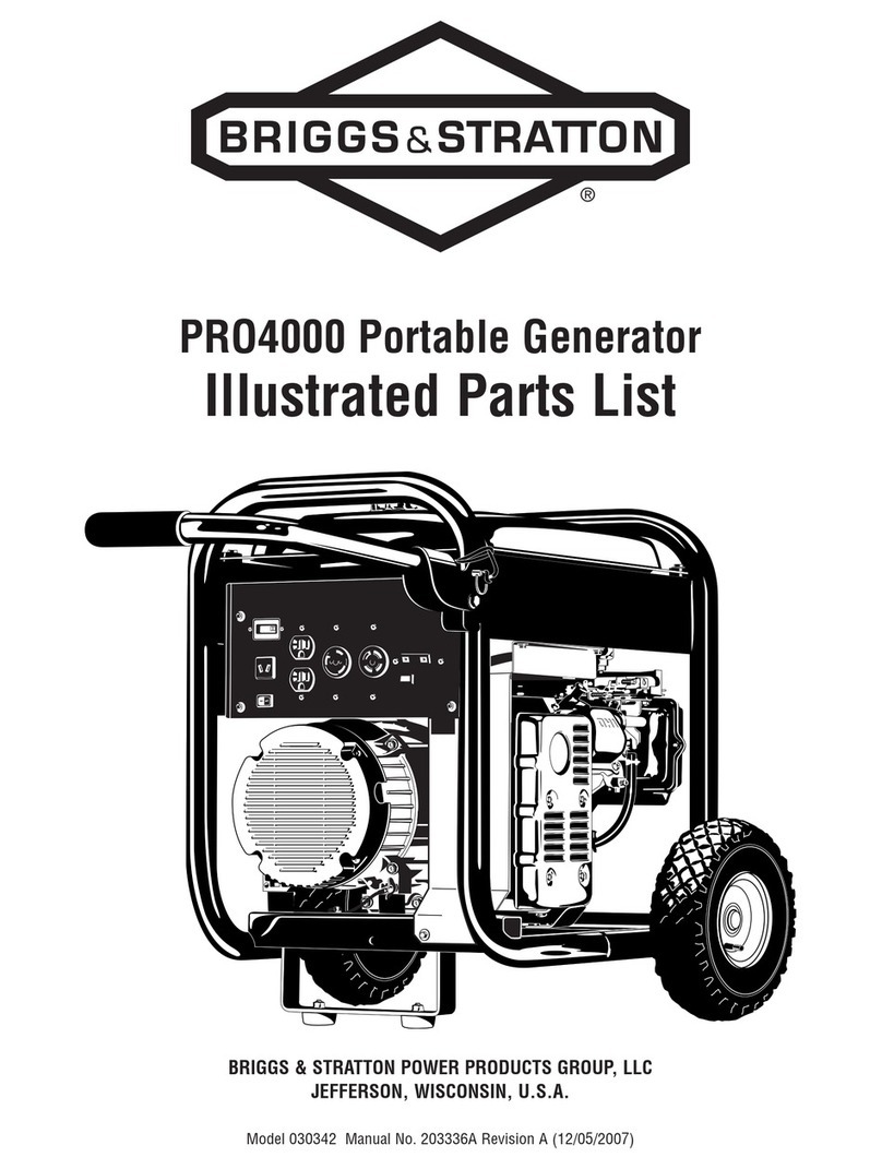 Briggs & Stratton PRO4000 Setup guide