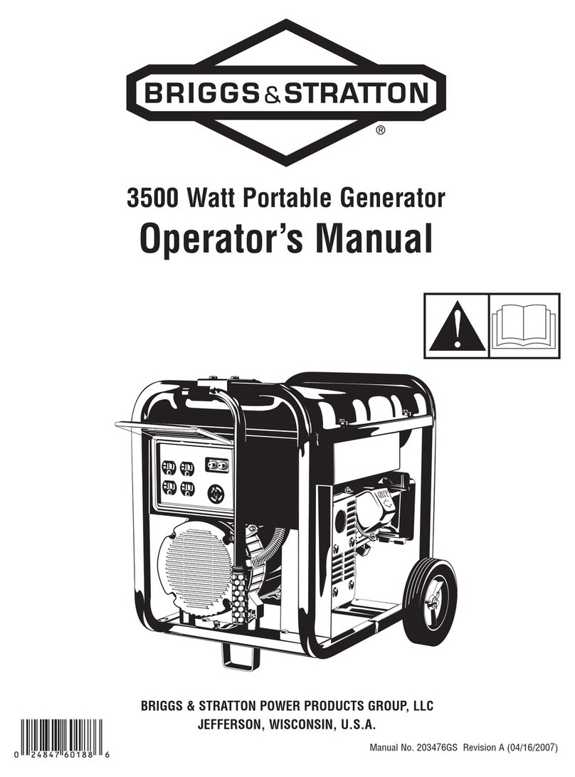 Briggs & Stratton 30348 User manual