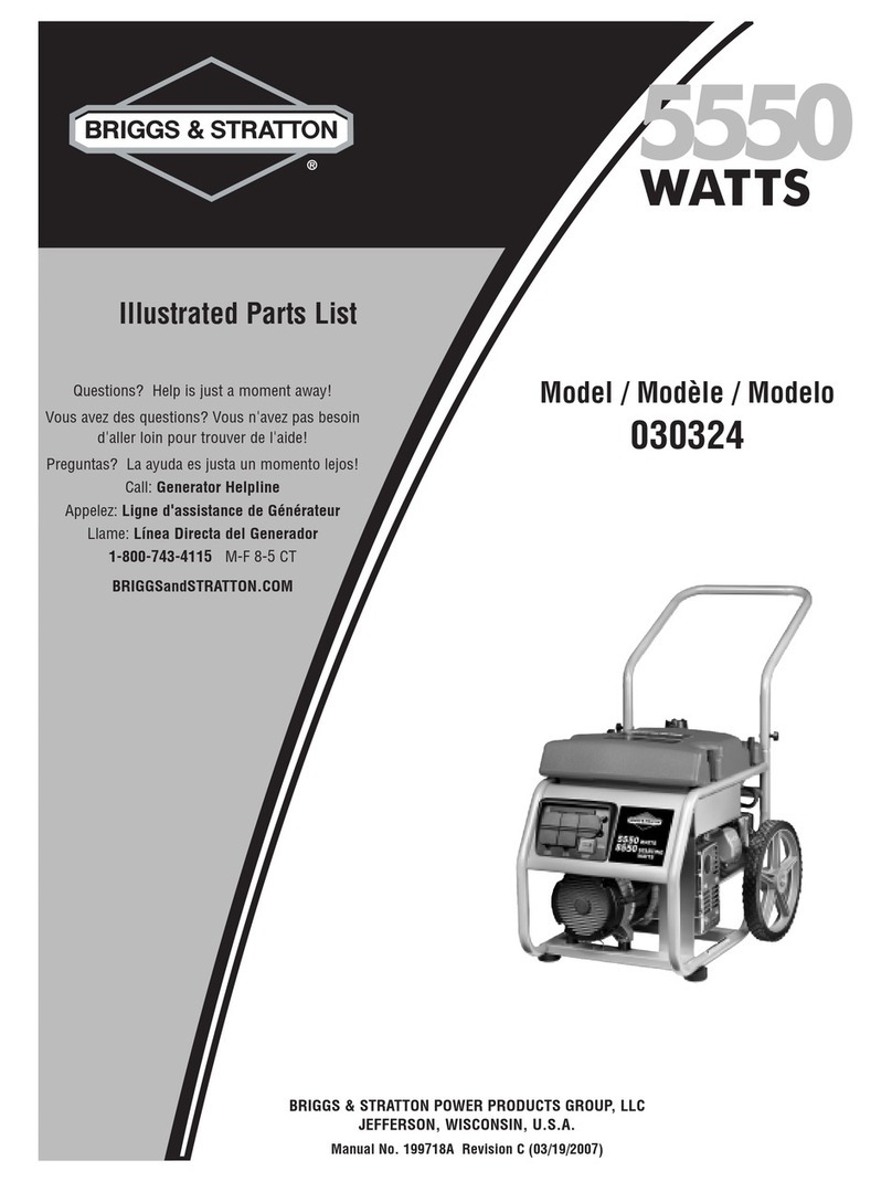 Briggs & Stratton 30324 Setup guide Briggs & Stratton 30324 Setup guide