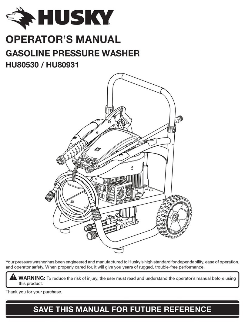 Husky HU80530 Operator's manual