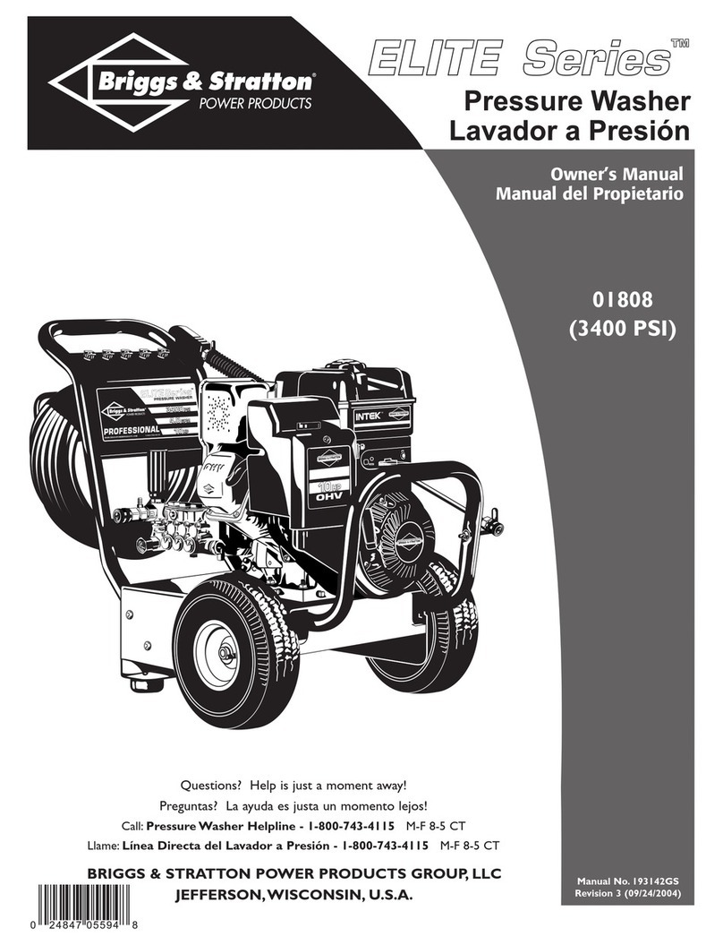 Briggs & Stratton Elite 01808 User manual