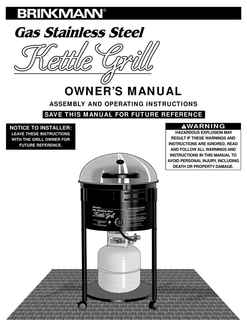 Brinkmann Kettle Grill owner's manual