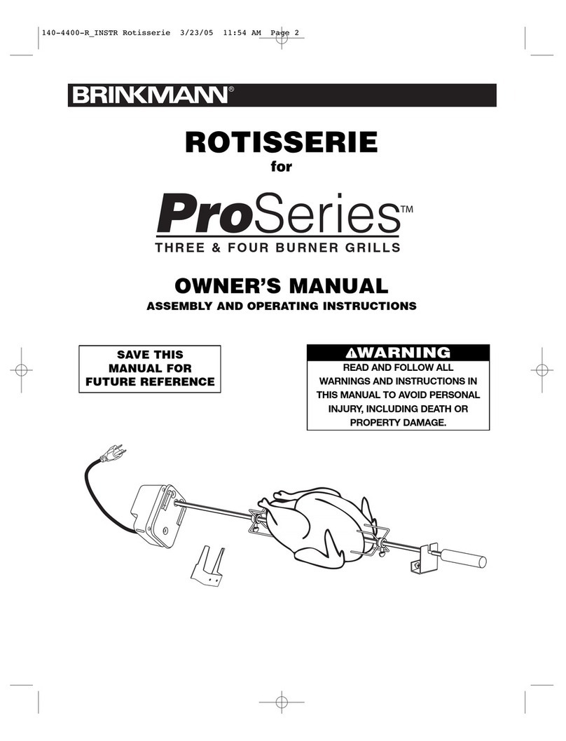 Brinkmann PROSERIES 140-4400-R_INSTR owner's manual
