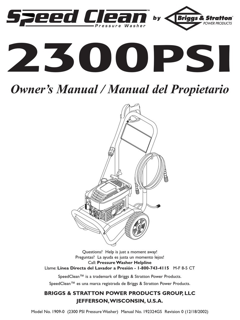 Speed Clean 1909-0 owner's manual Speed Clean 1909-0 owner's manual