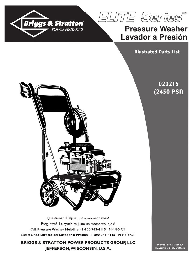 Briggs & Stratton 20215 Setup guide