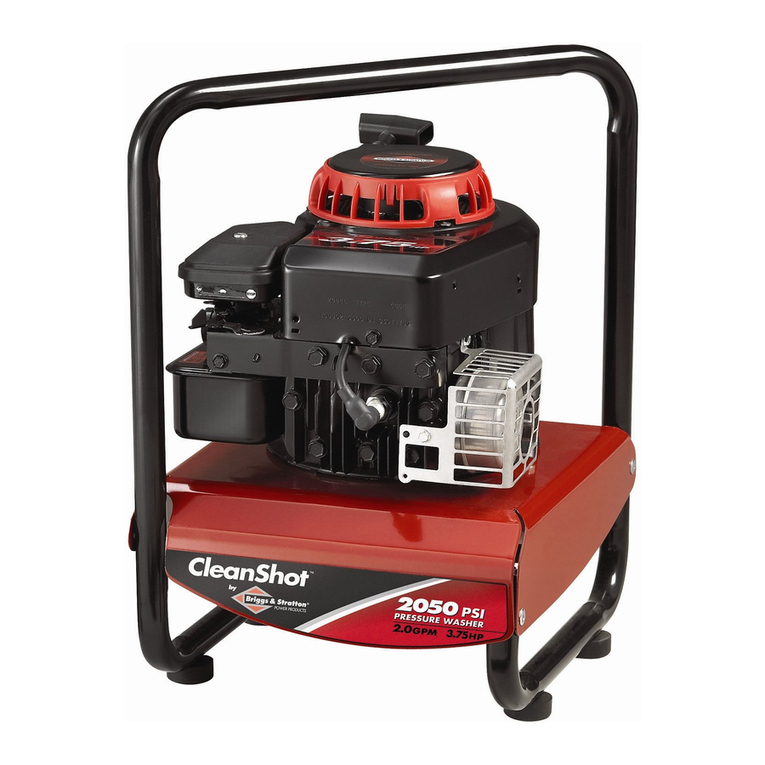 Briggs & Stratton CLEANSHOT 2050PSI User manual