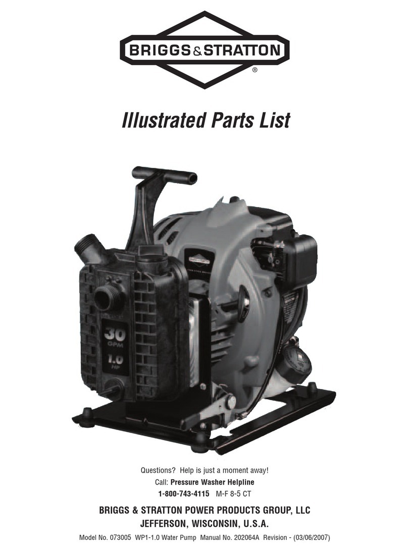 Briggs & Stratton 73005 Setup guide Briggs & Stratton 73005 Setup guide