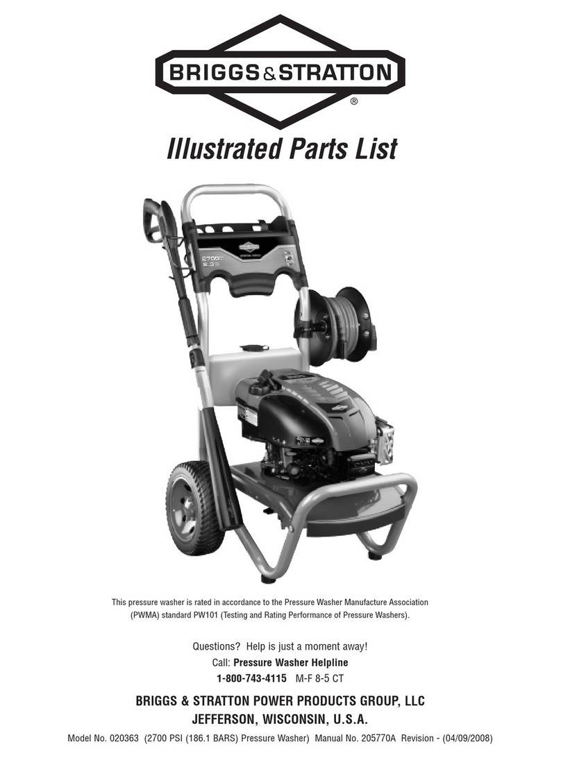 Briggs & Stratton 20363 Setup guide