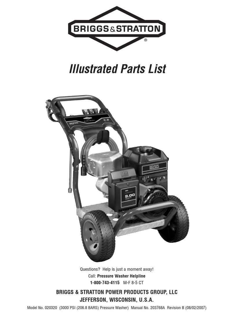 Briggs & Stratton 20320 Setup guide