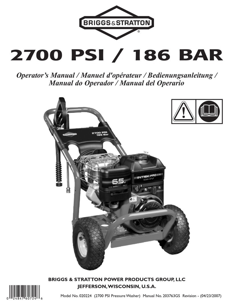 Briggs & Stratton 20224 Operator's manual