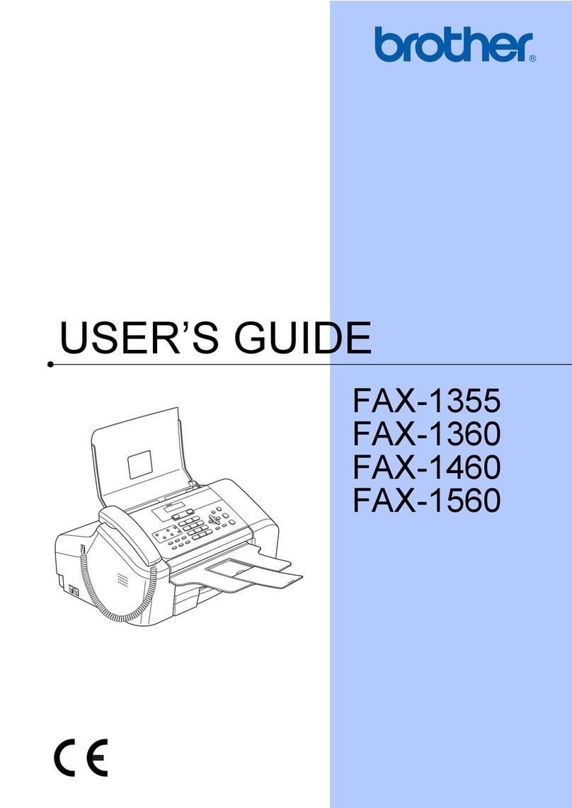 Brother FAX-1355 user guide