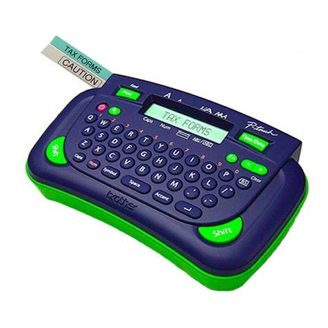 Brother P-TOUCH PT-80 User manual