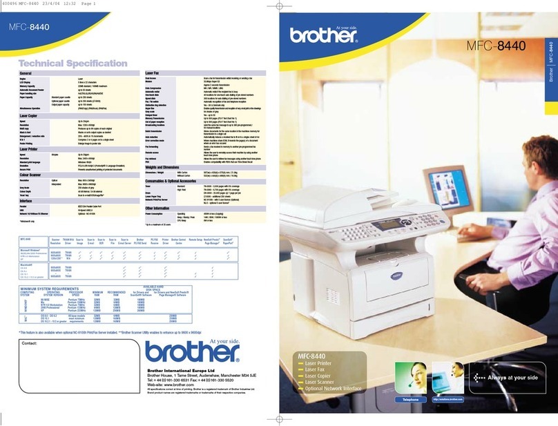 Brother MFC-8440 Manual