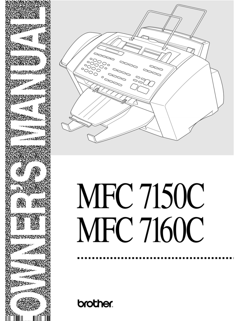 Brother MFC 7150C User manual