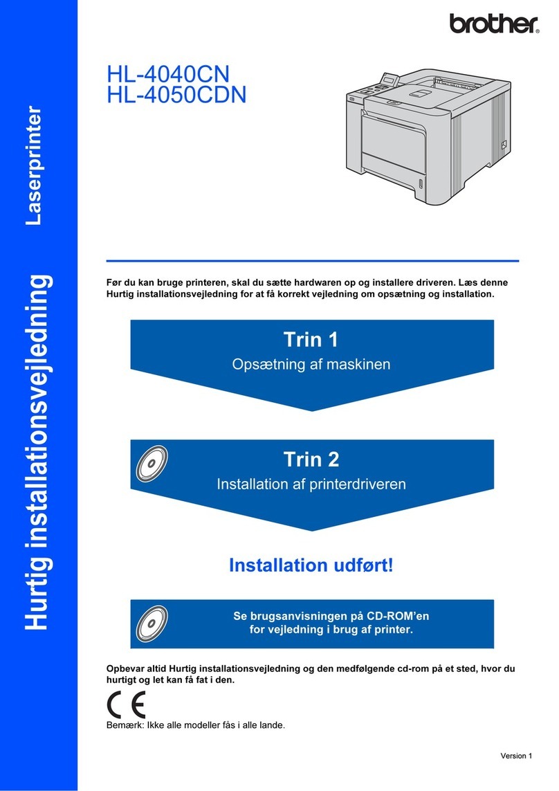 Brother HL-4040CN User manual Brother HL-4040CN User manual