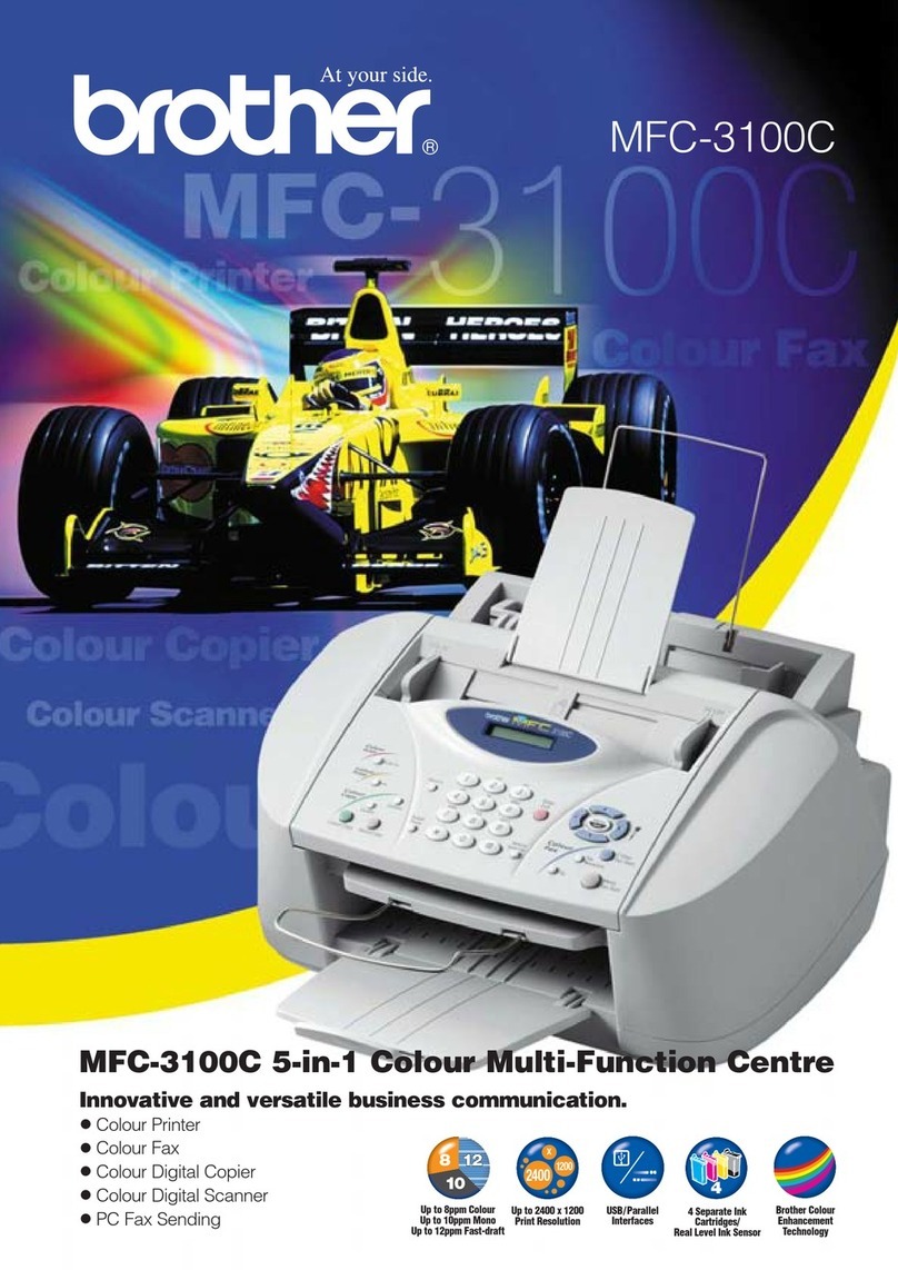 Brother MFC 3100C - Inkjet Multifunction User manual