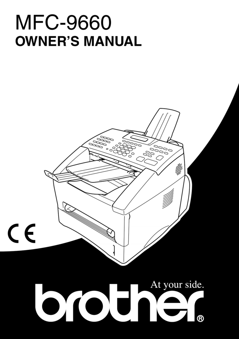 Brother MFC-9660 User manual