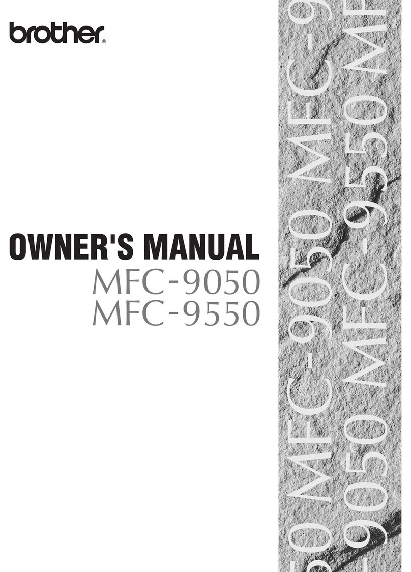Brother MFC-9550 User manual