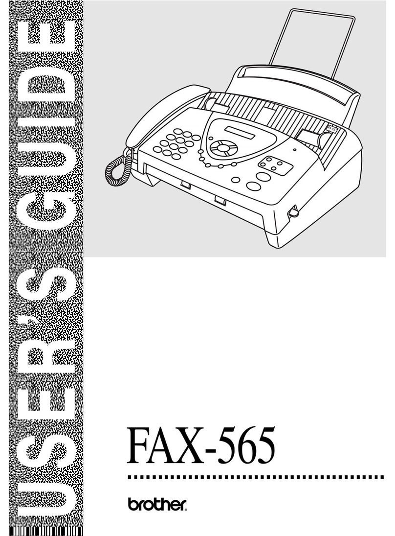 Brother 565 User manual