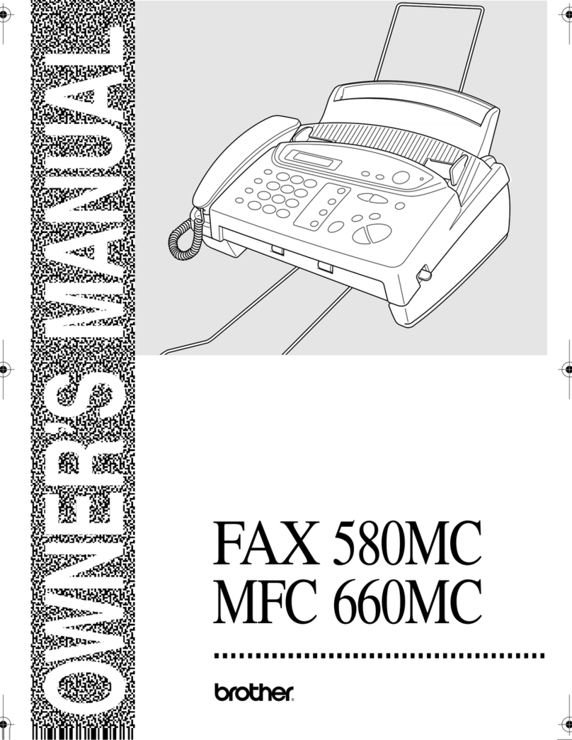 Brother 580MC User manual