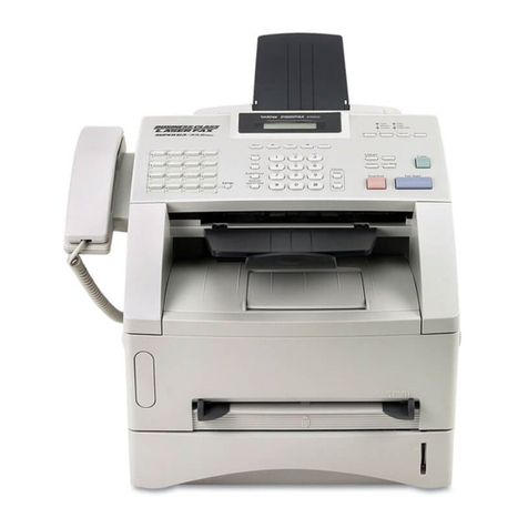 Brother IntelliFax 4100 User manual