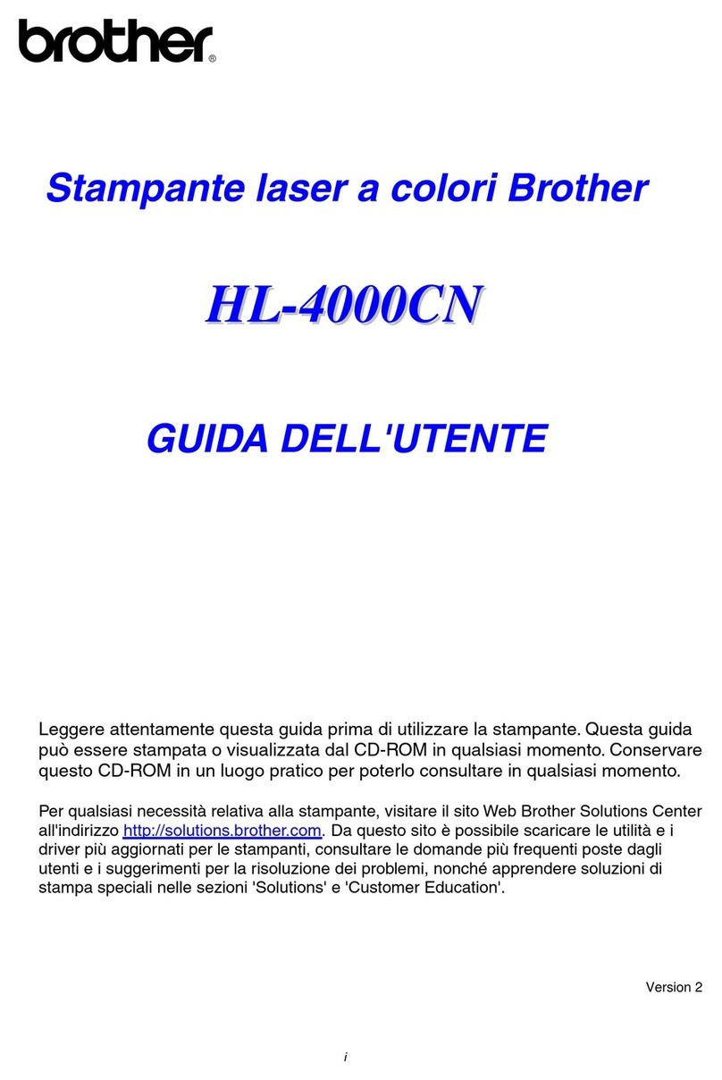 Brother HL-4000CN User manual
