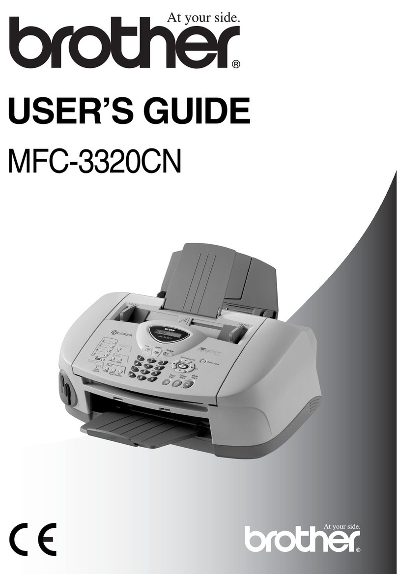 Brother MFC-3320CN User manual