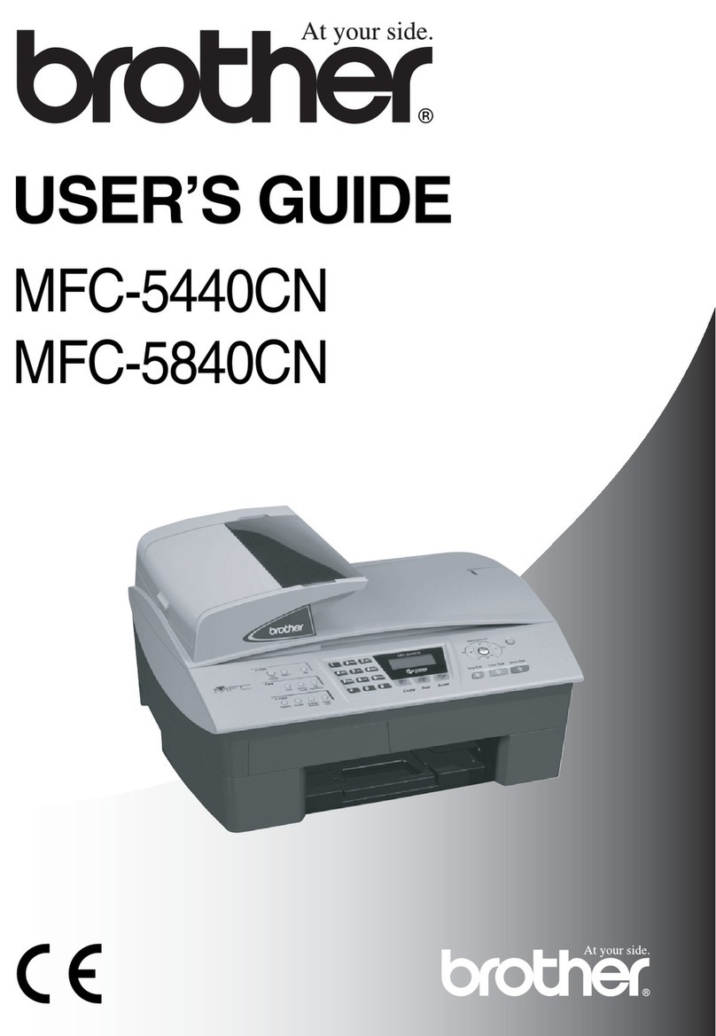 Brother MFC MFC-5440CN User manual