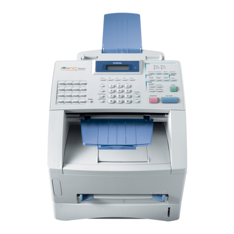 Brother MFC 9600 User manual