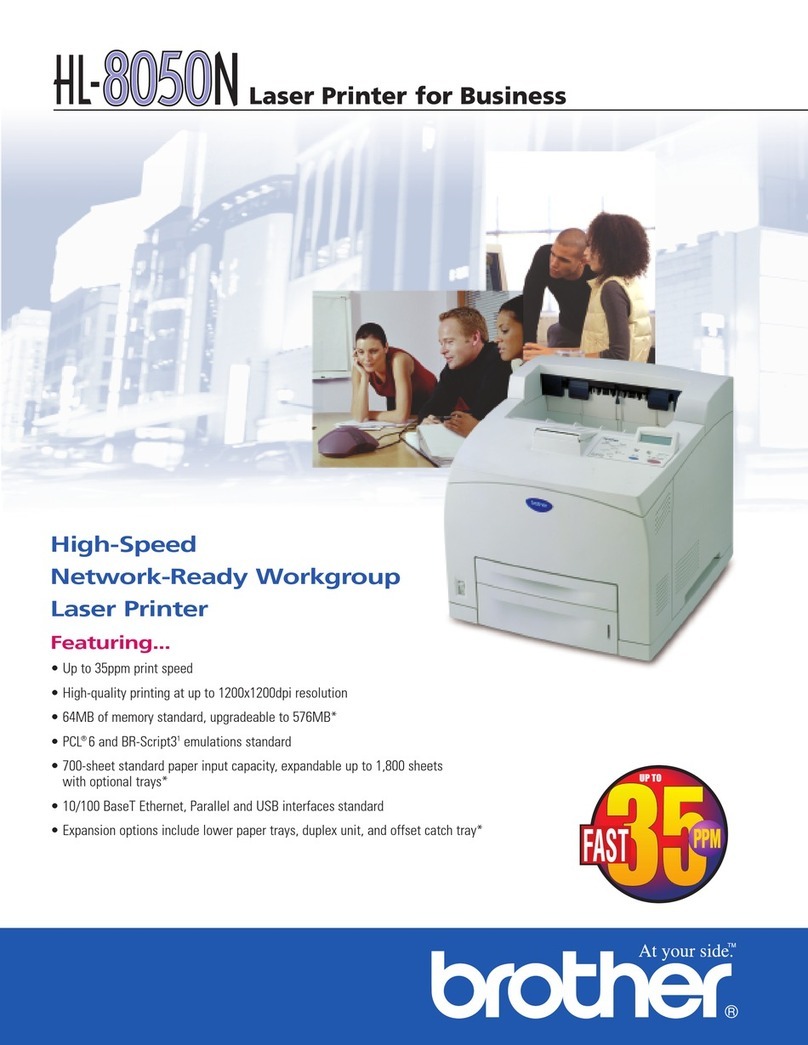 Brother HL-8050N User manual