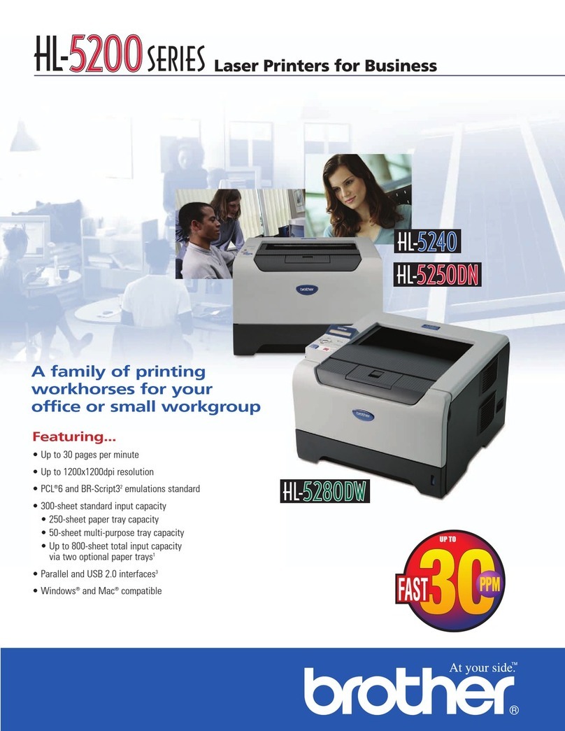 Brother HL-5280DW User manual