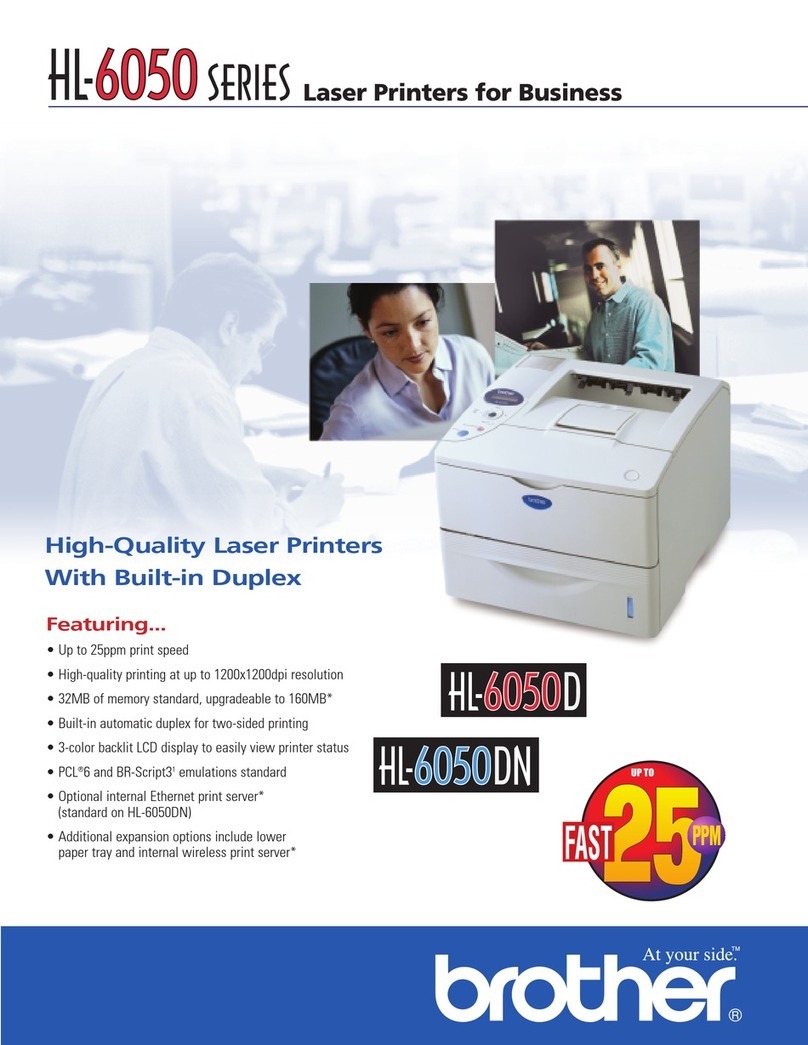 Brother HL-6050 User manual