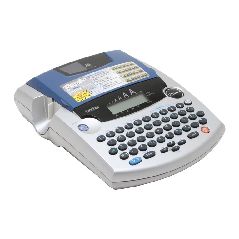 Brother P-Touch 2300 User manual