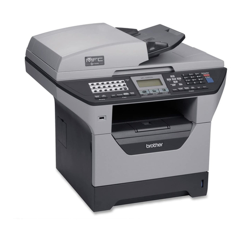 Brother MFC-8460N Installation and maintenance instructions