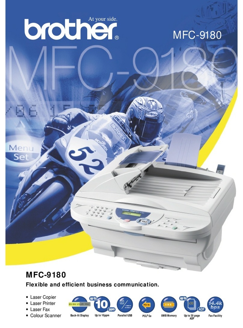 Brother MFC-9180 User manual