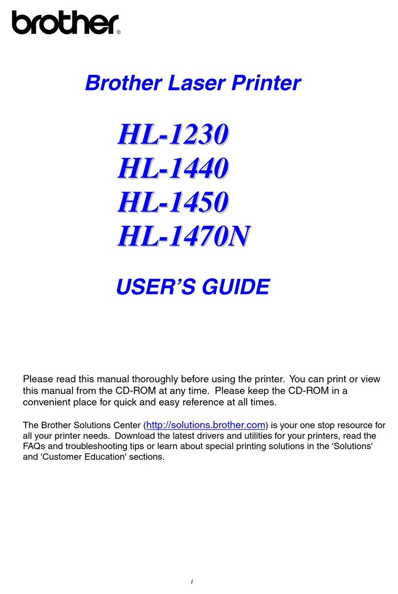 Brother HHLL--11223300 User manual