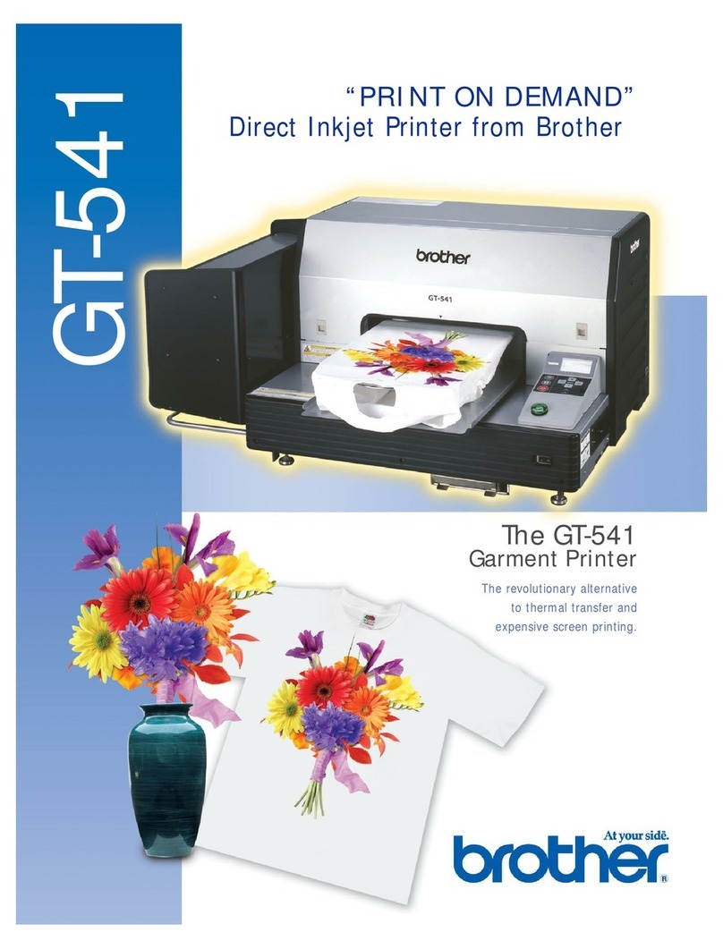 Brother GT-541 User manual