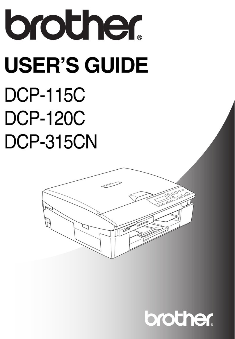 Brother DCP120C - Flatbed Multifunction Photo Capture... user guide
