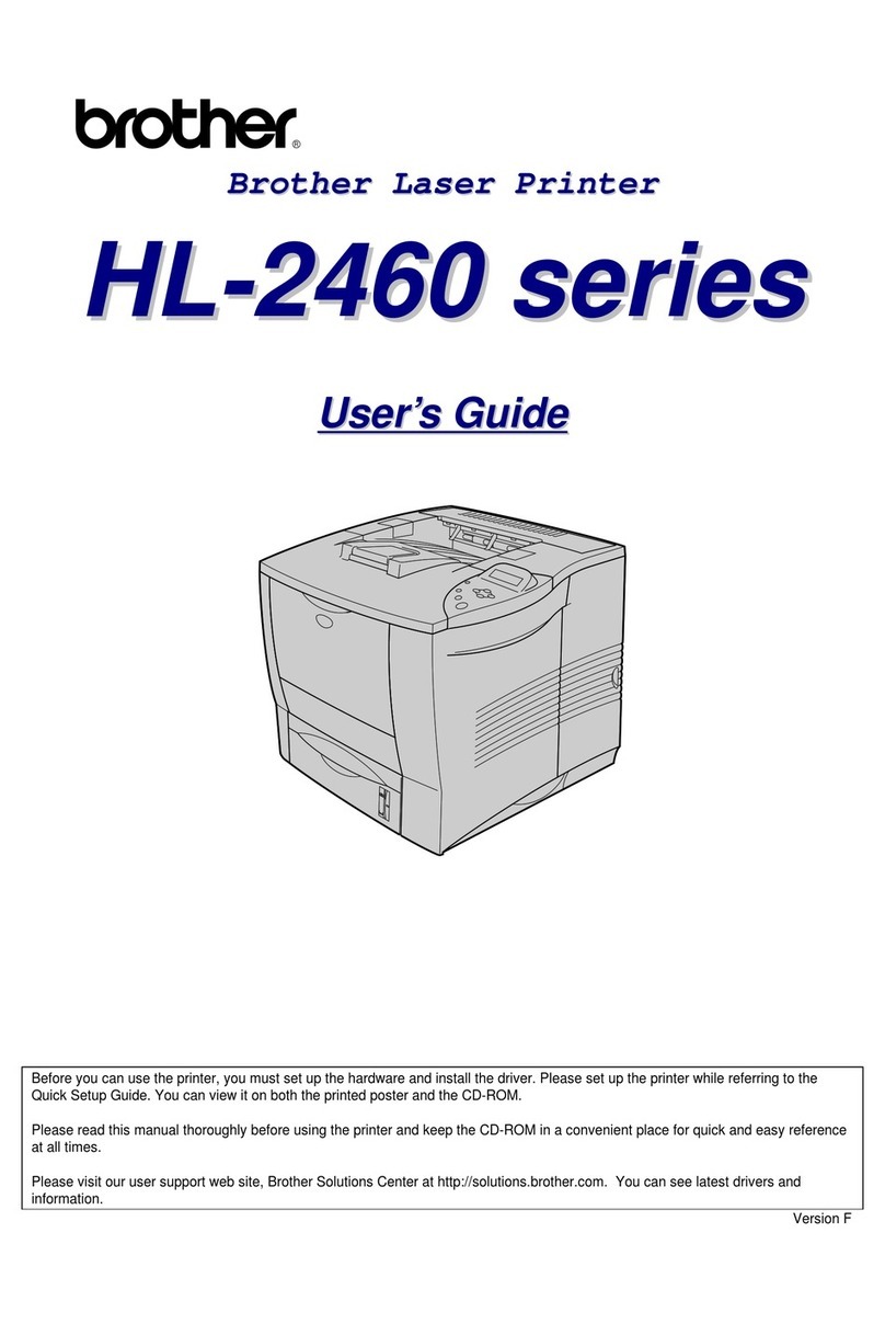 Brother HL-2460 Series User manual