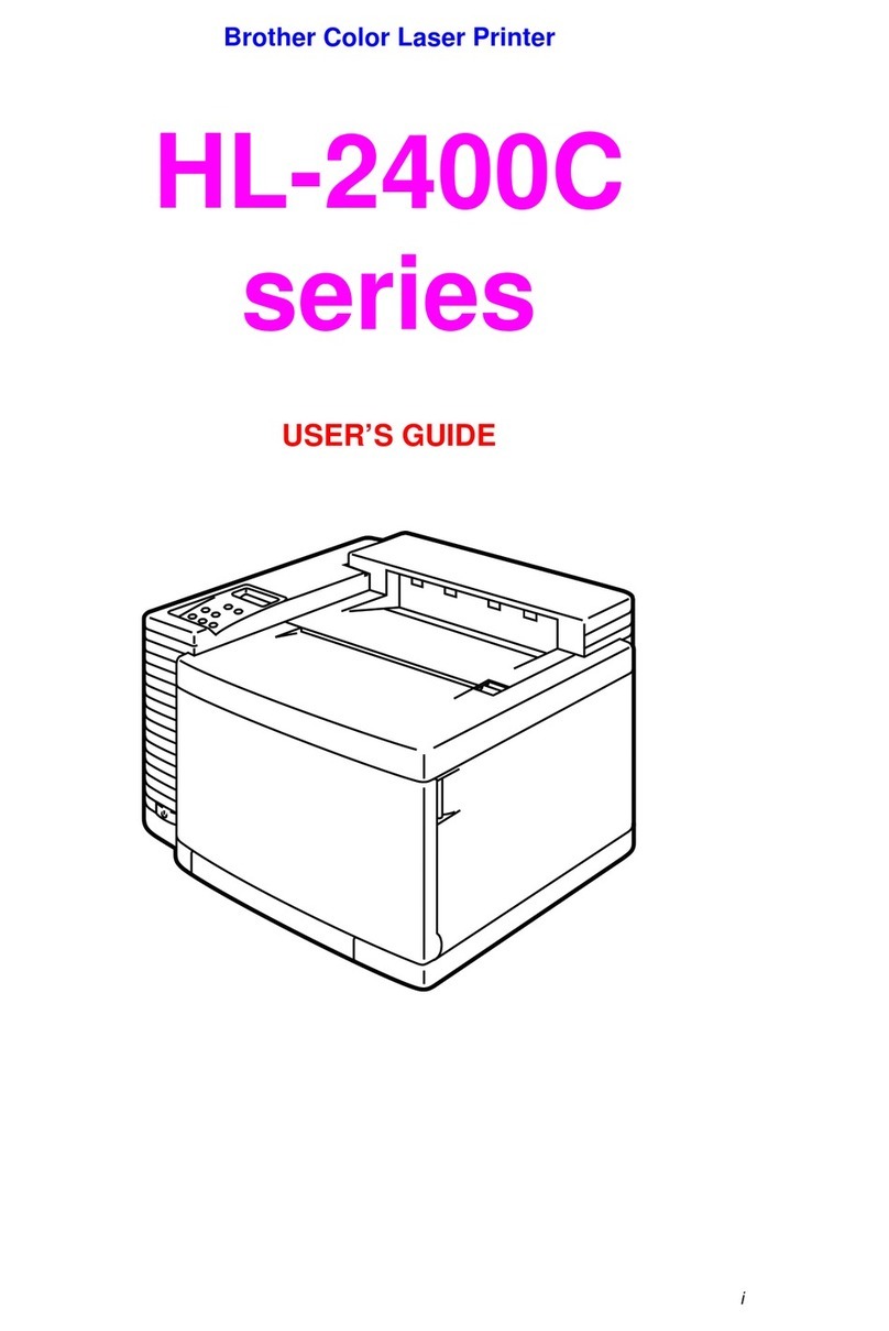 Brother HL-2400C Series User manual