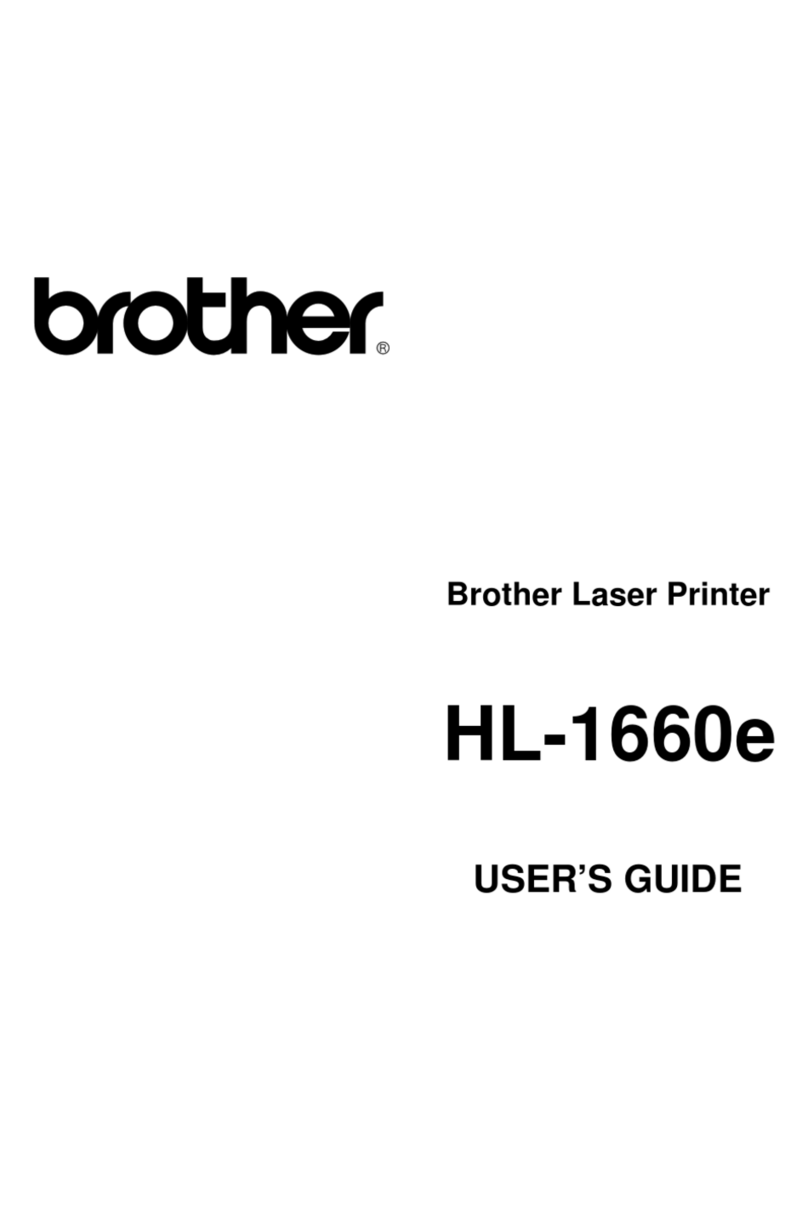 Brother HL-1660e Series User manual