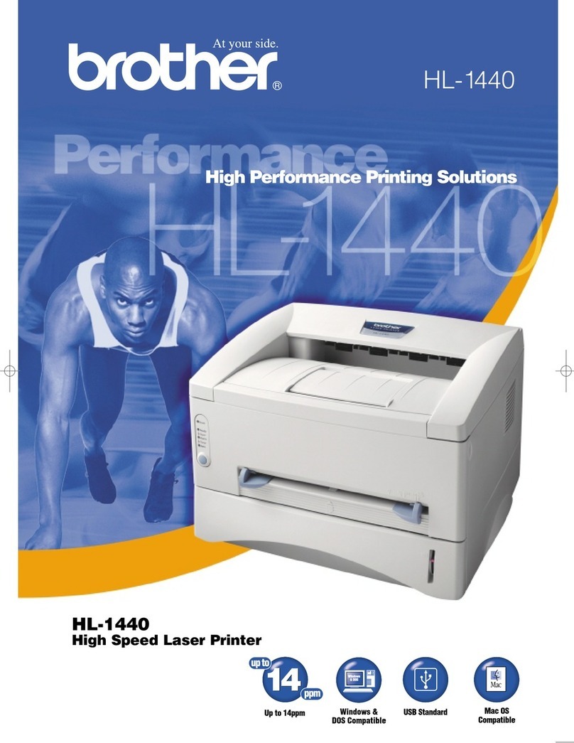 Brother HL-1440 User manual