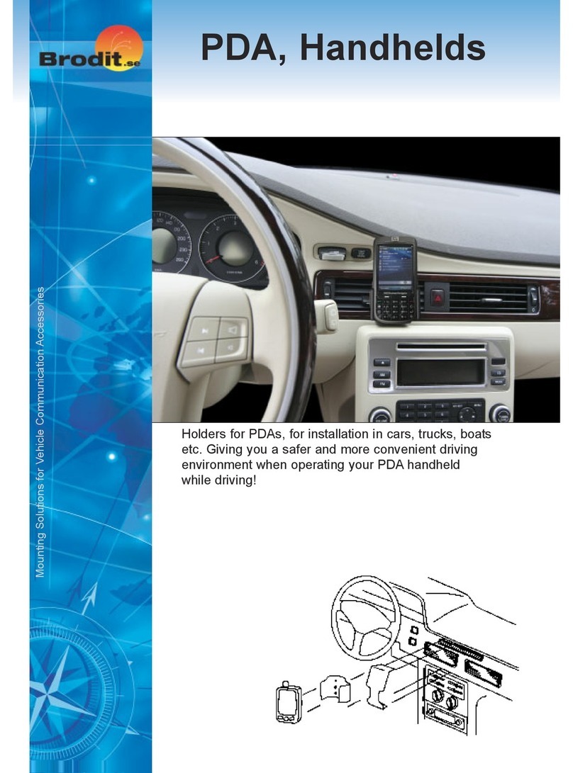 Brodit PDA Holder brochure